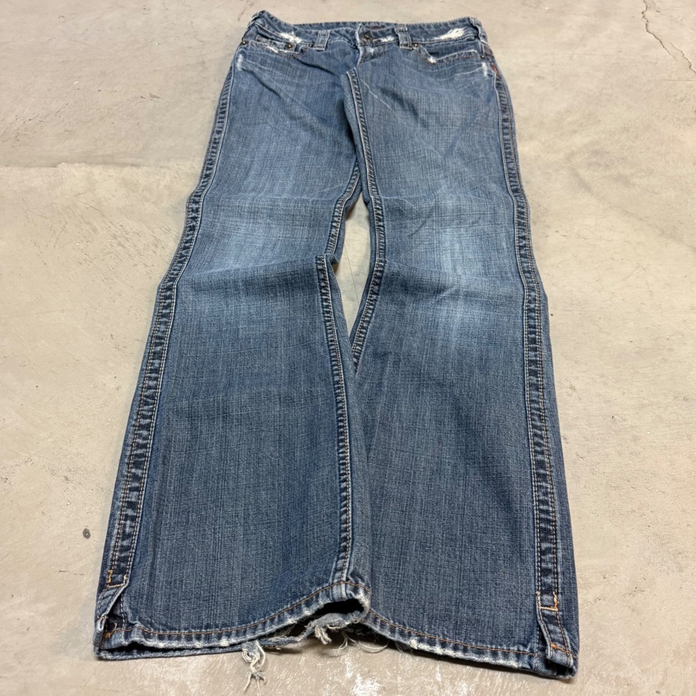 Vintage y2k Flared Women's Silver Jeans